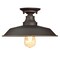 Westinghouse Fixture Ceiling SemiFlush-Mount 60W Iron Hill 12In ORB High-Light Metal Sd 6370300 - alternate 1